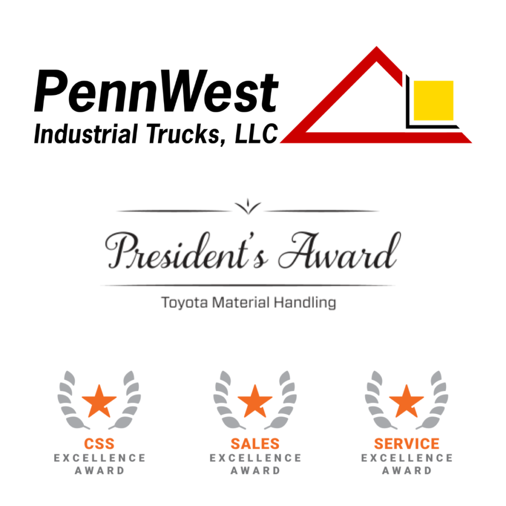 PennWest Awarded Toyota Material Handling President's Award