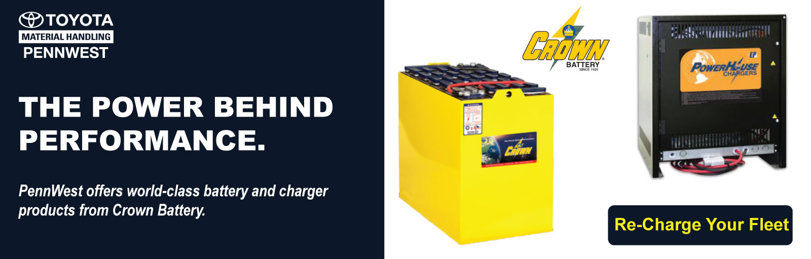 Crown Battery and Chargers